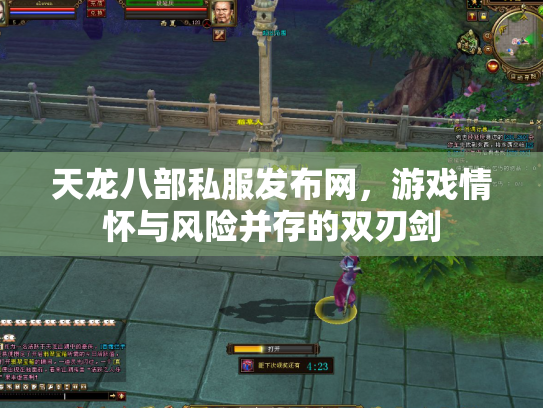 天龙八部私服发布网，游戏情怀与风险并存的双刃剑