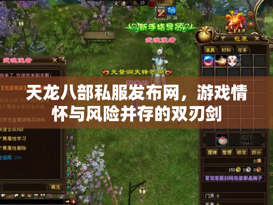 天龙八部私服发布网，游戏情怀与风险并存的双刃剑