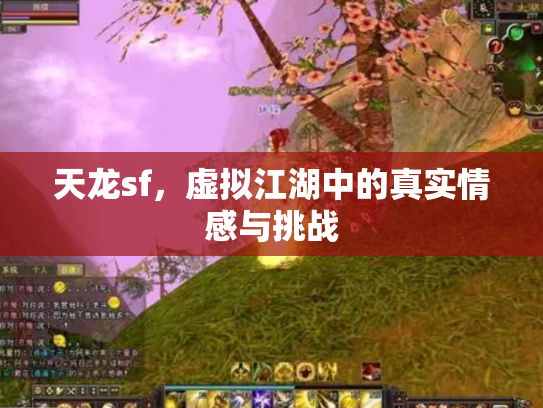 天龙sf，虚拟江湖中的真实情感与挑战