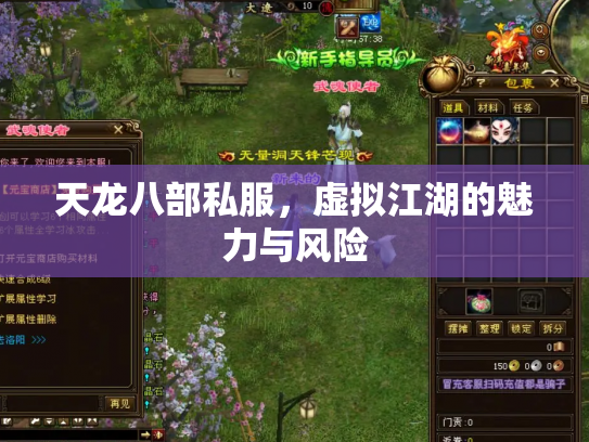 天龙八部私服，虚拟江湖的魅力与风险