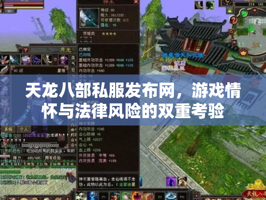天龙八部私服发布网，游戏情怀与法律风险的双重考验