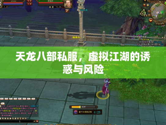 天龙八部私服，虚拟江湖的诱惑与风险