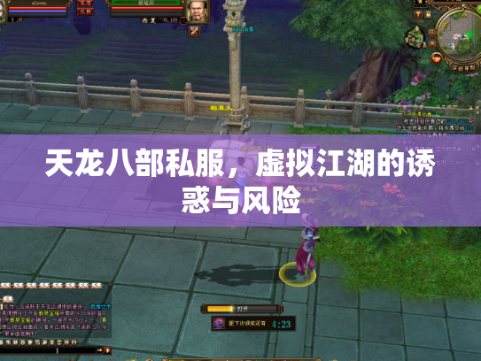 天龙八部私服，虚拟江湖的诱惑与风险