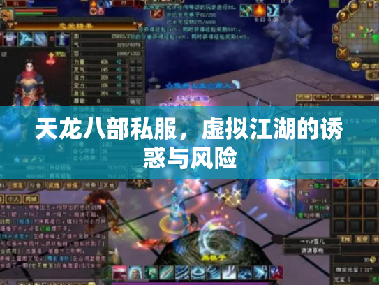天龙八部私服，虚拟江湖的诱惑与风险