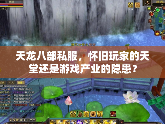 天龙八部私服，怀旧玩家的天堂还是游戏产业的隐患？