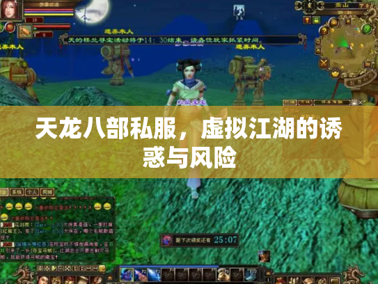 天龙八部私服，虚拟江湖的诱惑与风险