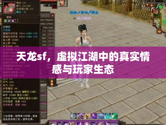 天龙sf，虚拟江湖中的真实情感与玩家生态