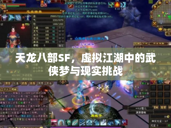 天龙八部SF，虚拟江湖中的武侠梦与现实挑战