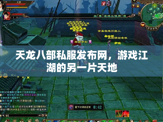 天龙八部私服发布网，游戏江湖的另一片天地