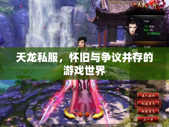 天龙私服，怀旧与争议并存的游戏世界