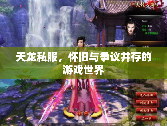 天龙私服，怀旧与争议并存的游戏世界