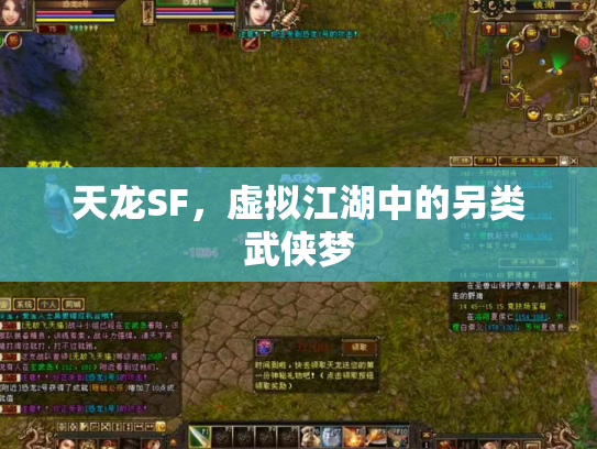 天龙SF，虚拟江湖中的另类武侠梦