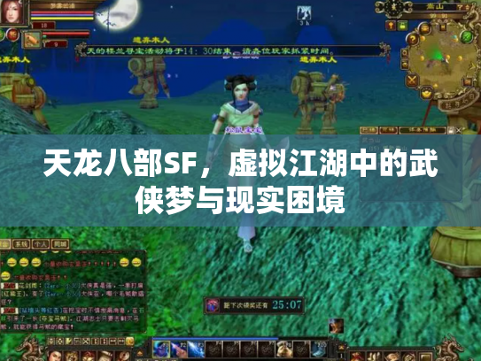天龙八部SF，虚拟江湖中的武侠梦与现实困境