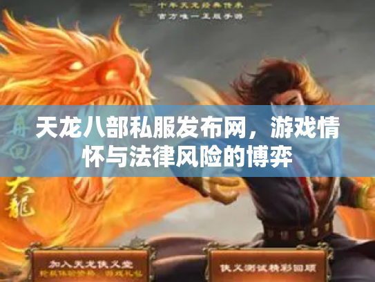 天龙八部私服发布网，游戏情怀与法律风险的博弈