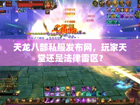 天龙八部私服发布网，玩家天堂还是法律雷区？