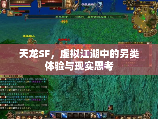 天龙SF，虚拟江湖中的另类体验与现实思考