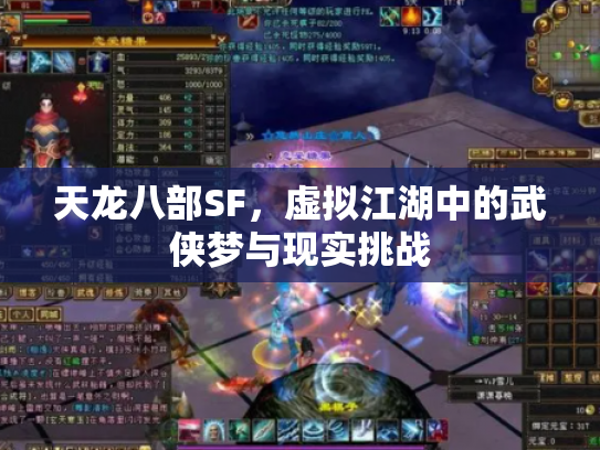 天龙八部SF，虚拟江湖中的武侠梦与现实挑战