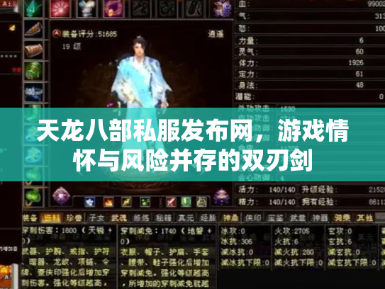 天龙八部私服发布网，游戏情怀与风险并存的双刃剑