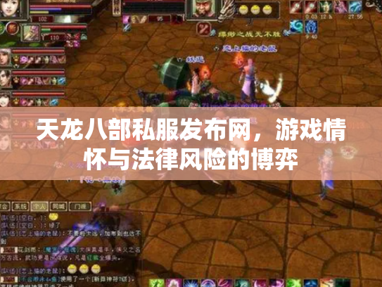 天龙八部私服发布网，游戏情怀与法律风险的博弈