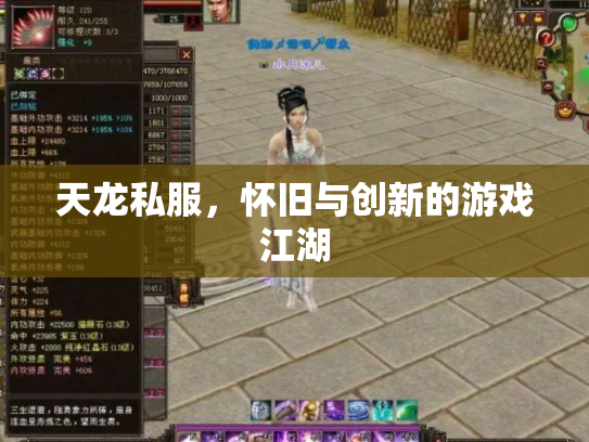 天龙私服，怀旧与创新的游戏江湖