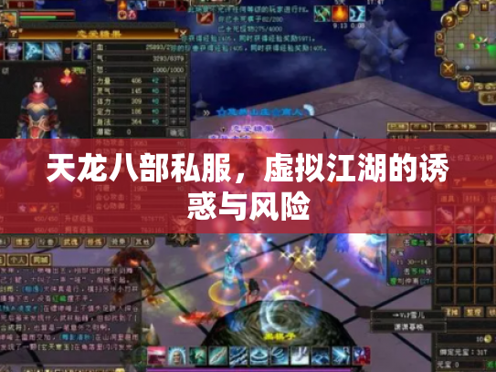 天龙八部私服，虚拟江湖的诱惑与风险