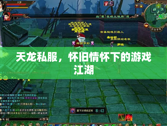 天龙私服，怀旧情怀下的游戏江湖