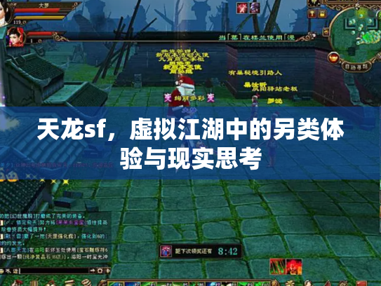 天龙sf，虚拟江湖中的另类体验与现实思考
