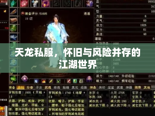 天龙私服，怀旧与风险并存的江湖世界