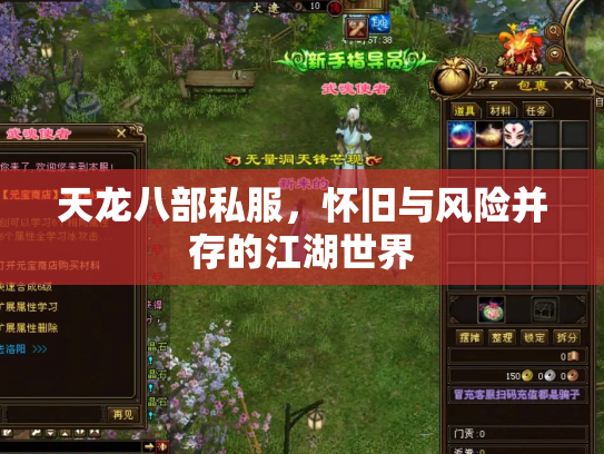 天龙八部私服，怀旧与风险并存的江湖世界