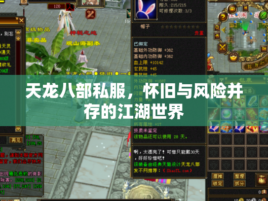 天龙八部私服，怀旧与风险并存的江湖世界