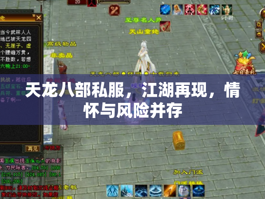天龙八部私服，江湖再现，情怀与风险并存
