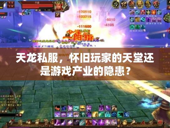 天龙私服，怀旧玩家的天堂还是游戏产业的隐患？