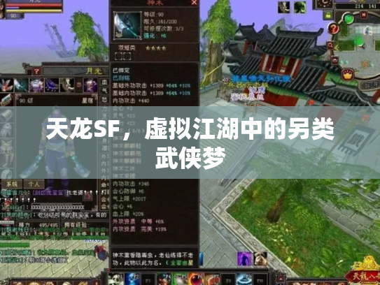 天龙SF，虚拟江湖中的另类武侠梦