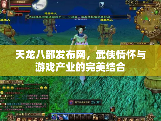 天龙八部发布网，武侠情怀与游戏产业的完美结合