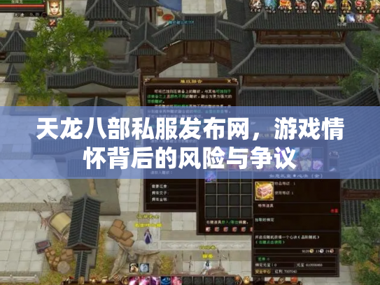 天龙八部私服发布网，游戏情怀背后的风险与争议
