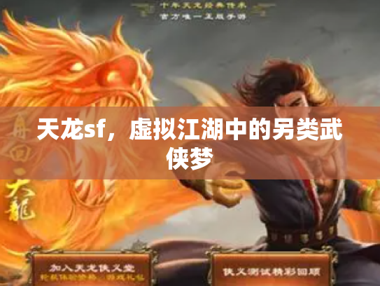 天龙sf，虚拟江湖中的另类武侠梦
