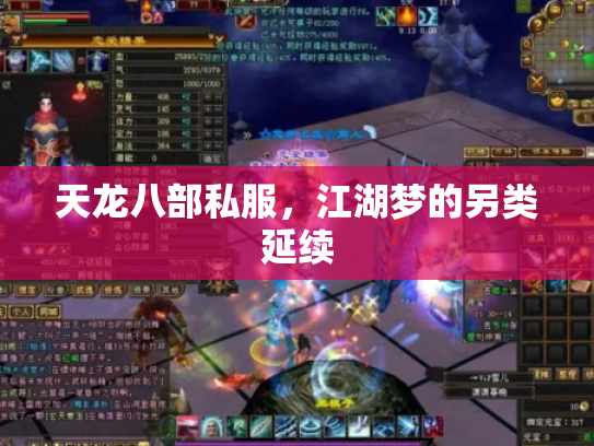 天龙八部私服，江湖梦的另类延续
