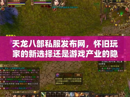 天龙八部私服发布网，怀旧玩家的新选择还是游戏产业的隐患？