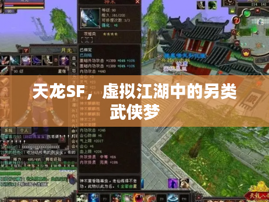 天龙SF，虚拟江湖中的另类武侠梦