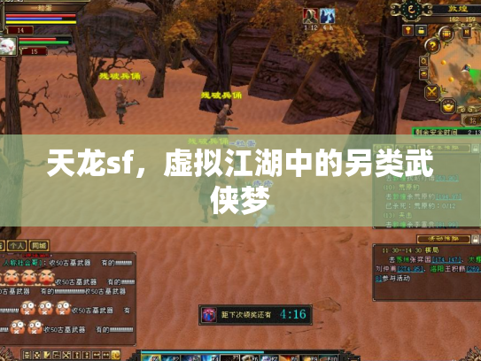 天龙sf，虚拟江湖中的另类武侠梦