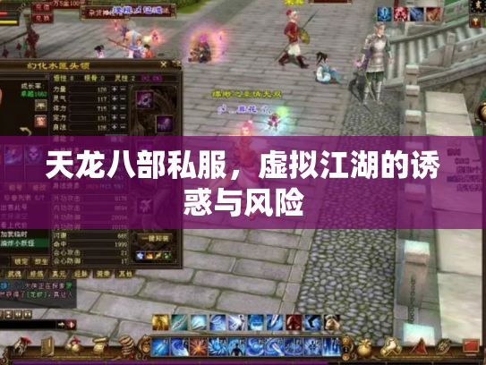 天龙八部私服，虚拟江湖的诱惑与风险