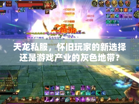 天龙私服，怀旧玩家的新选择还是游戏产业的灰色地带？