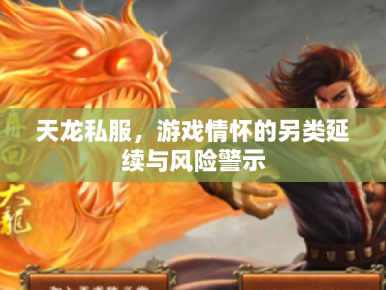 天龙私服，游戏情怀的另类延续与风险警示