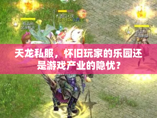 天龙私服，怀旧玩家的乐园还是游戏产业的隐忧？