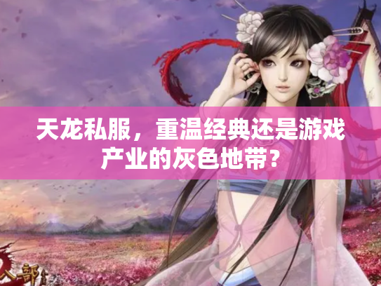 天龙私服，重温经典还是游戏产业的灰色地带？