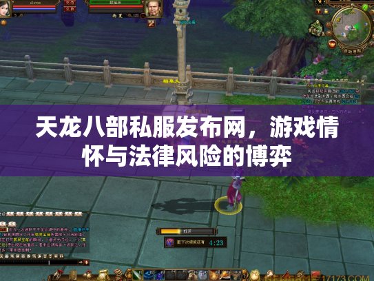 天龙八部私服发布网，游戏情怀与法律风险的博弈