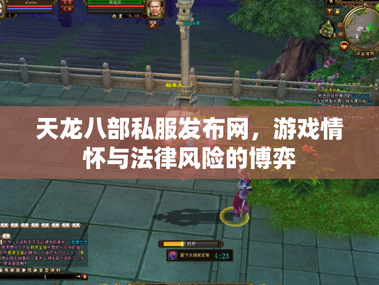 天龙八部私服发布网，游戏情怀与法律风险的博弈