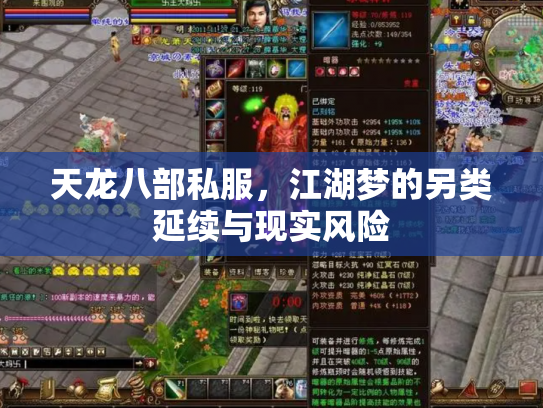 天龙八部私服，江湖梦的另类延续与现实风险
