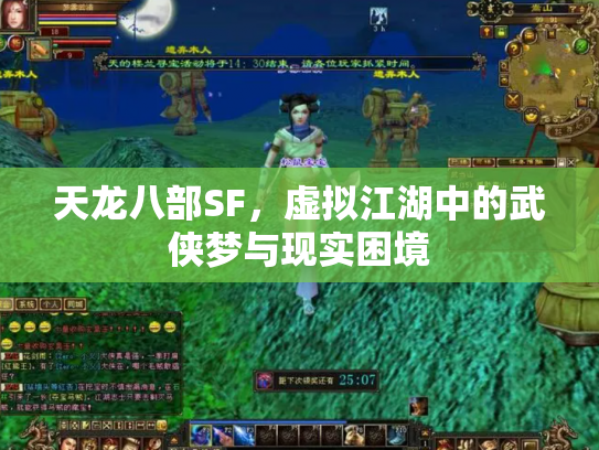天龙八部SF，虚拟江湖中的武侠梦与现实困境