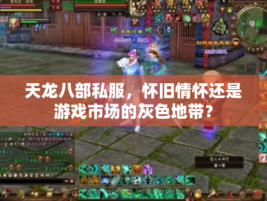 天龙八部私服，怀旧情怀还是游戏市场的灰色地带？